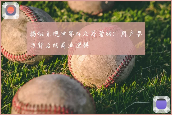 揭秘乐视世界杯众筹营销：用户参与背后的商业逻辑